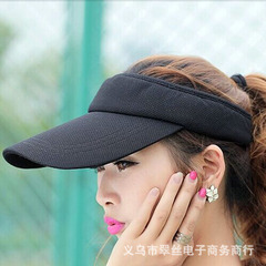 Empty top hats for men and women, large brim baseball caps, tennis hats, wholesale outdoor travel mountaineering sun hats, women's sun hats