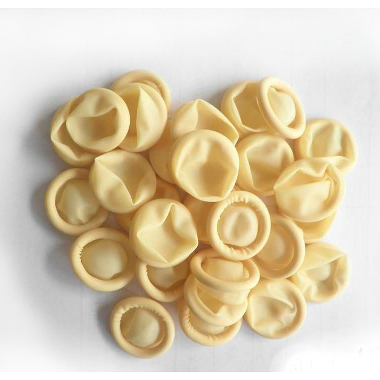 进口黄色静电指套1