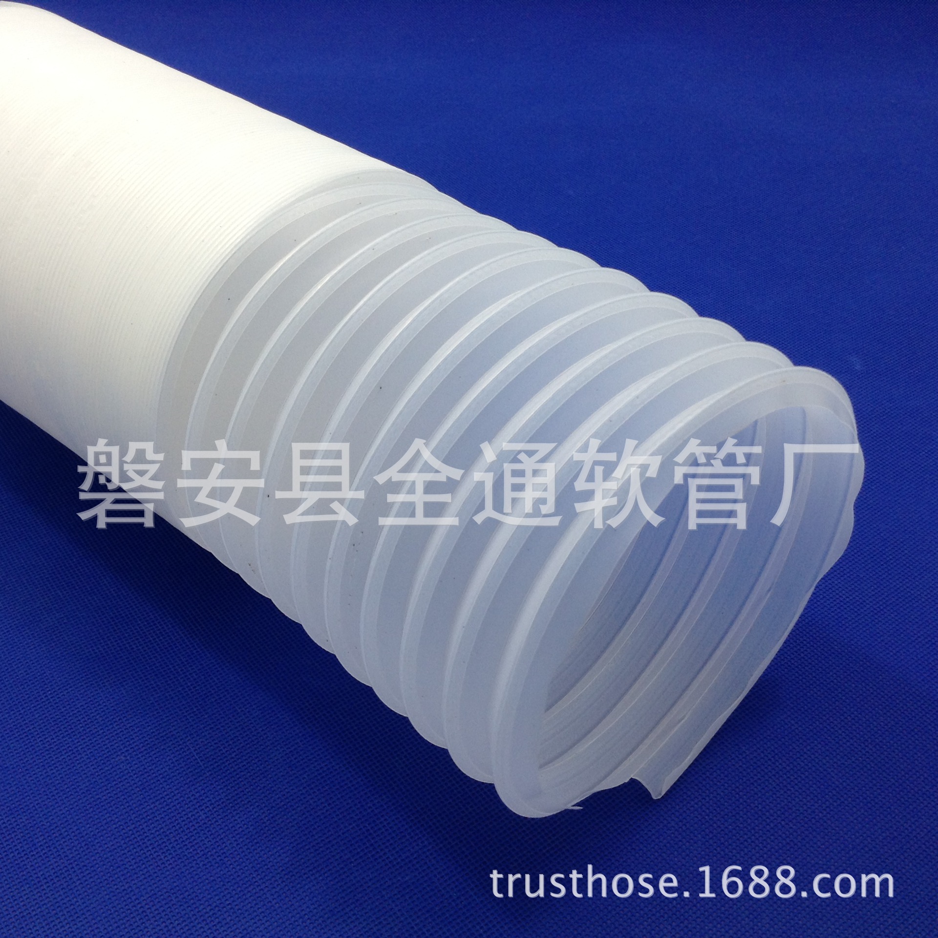 供应外径128毫米工业机械通风用 可任意弯曲定型 塑料伸缩波纹管