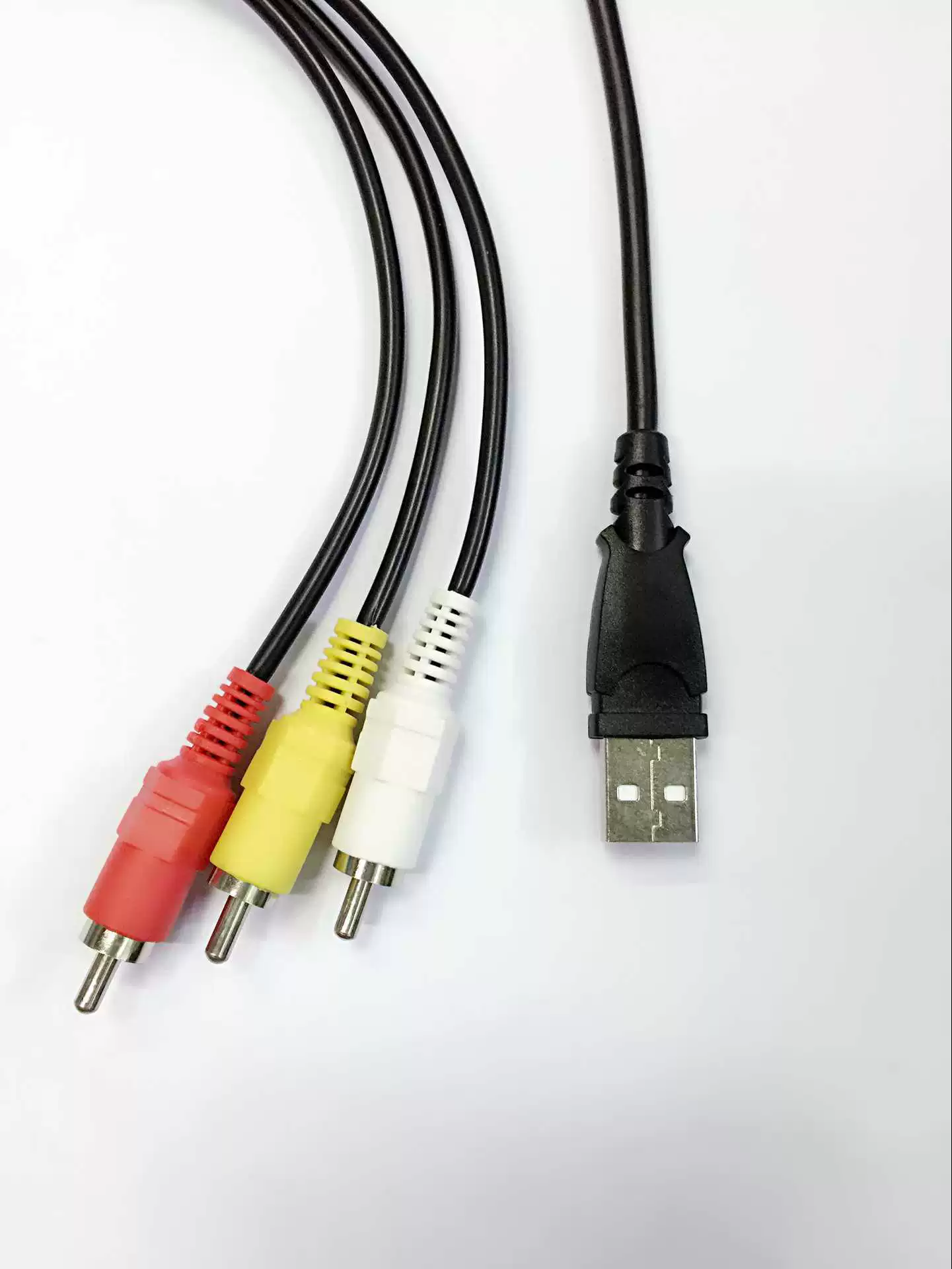 USB к линии Sanlian AV USB к 3RCA аудио видео кабель для приставки игрового устройства