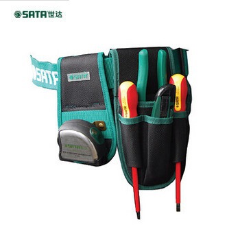 现货 世达工具包4袋式组合工具腰包 多功能家电维修工具包95211