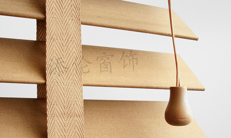 百叶窗帘_木百叶 仿木百叶 椴木百叶窗帘 办公室时尚复古百叶定制批发 - 阿里巴巴
