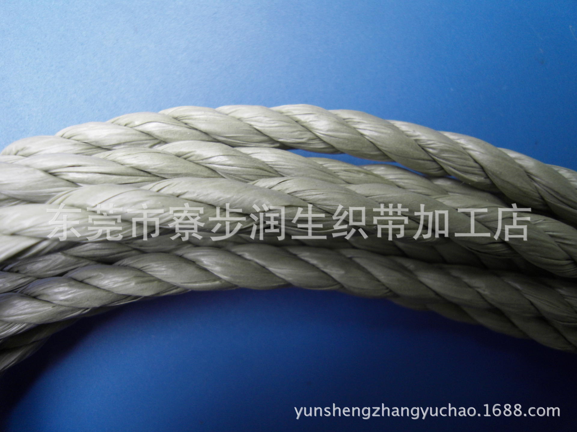 润生5\9\13mm大中小号pp/聚丙烯草绿色撕裂膜草球草丙两\三股纽绳