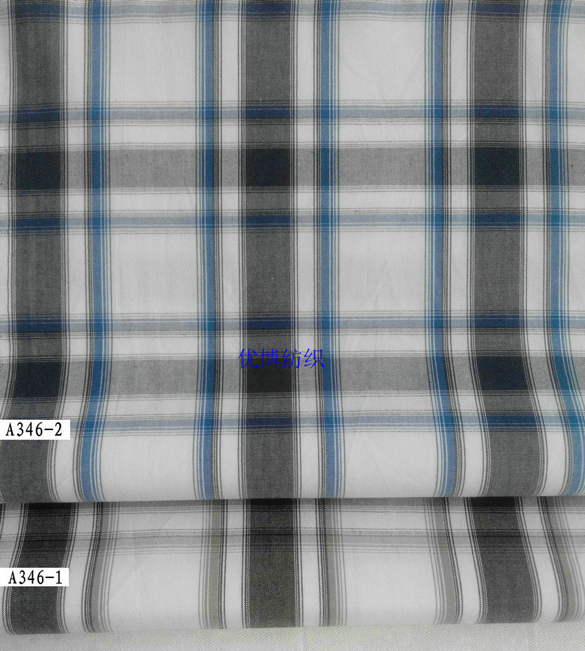 全棉色织磨毛格子