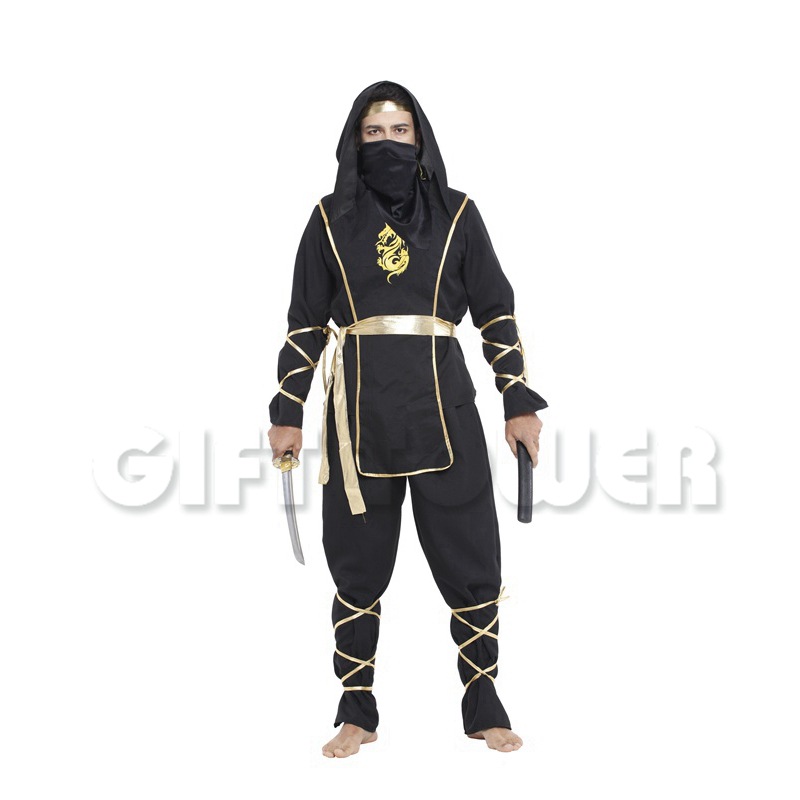 Stage performance costume, ninja costume,M-0096 adult martial arts ninja bar performance costume detail image 3