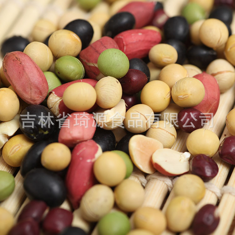 Freshly Milled Five Grain Soy Milk Powder Pack Low Temperature Baked Five Bean Multigrain Drink specifications