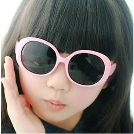 厂家直销3113 儿童太阳镜批发 希尔顿墨镜多彩缤纷男女童眼镜