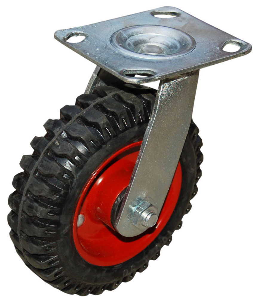 厂家供应6寸烽火脚轮轮 铁皮烽火脚轮 万向轮！