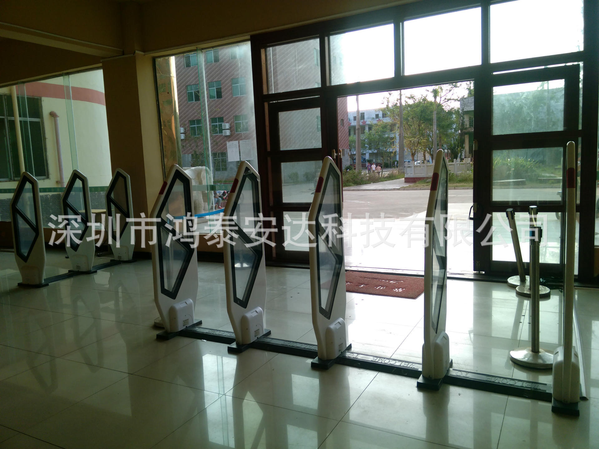 厂家直销图书防盗天线 图书防盗报警系统 图书馆进出口防盗检测