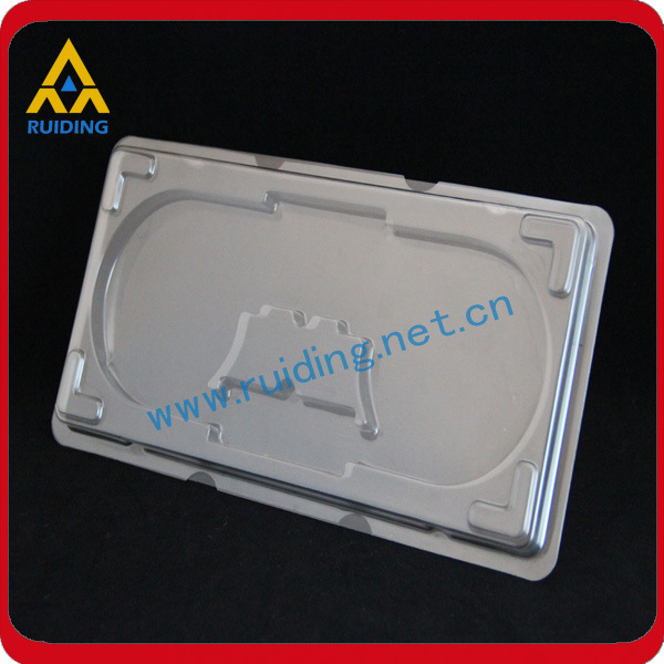 对折吸塑 pet对折盒 电子产品透明吸塑胶盒