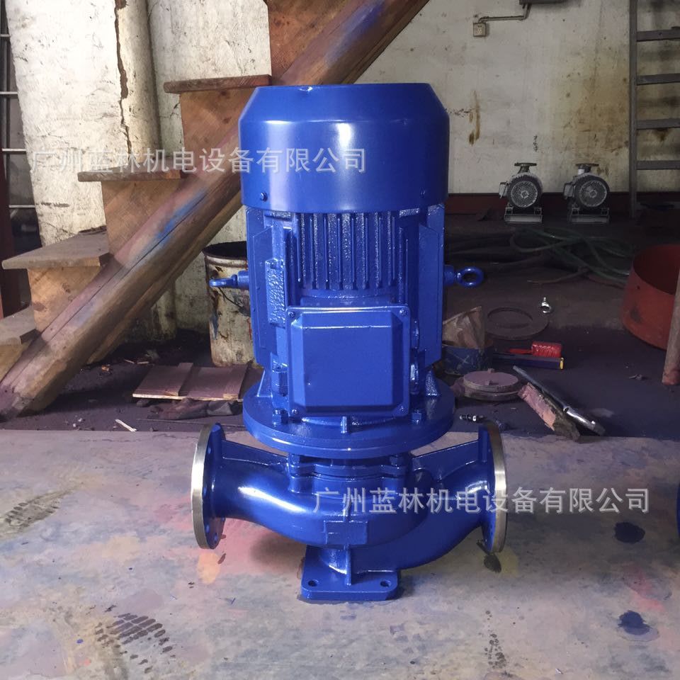 IHG型立式管道泵 高温热水管道增压泵 锅炉给水增压泵空调循环泵