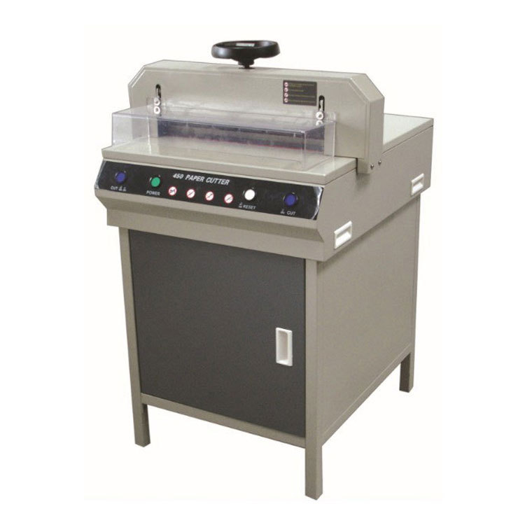 Guangzhou Dili supply 450D Electric Paper Cutter/ Manual rotate Roulette Precision cutting