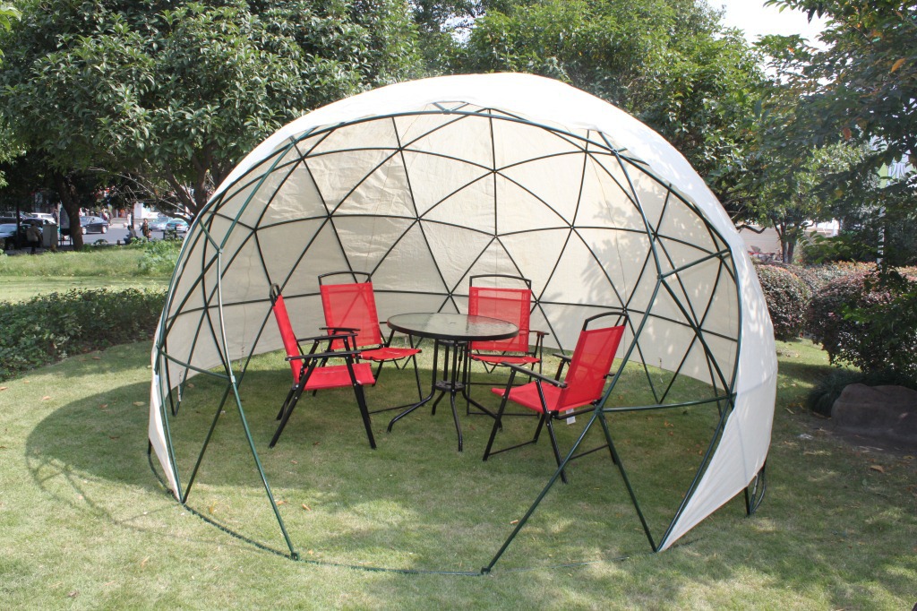 Factory direct Amazon outdoor leisure pavilion rainproof awning windproof cold warm Model House Garden Cottage