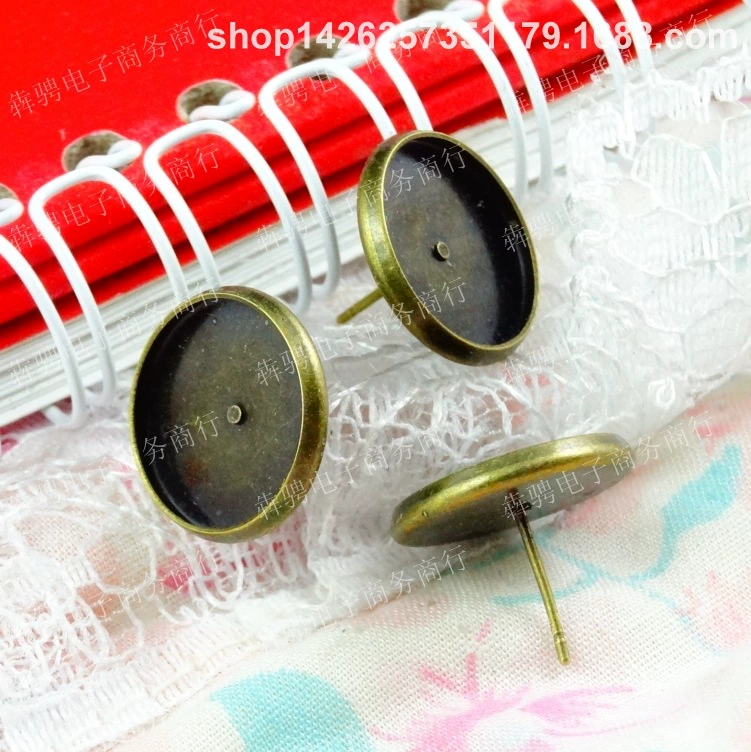 Старинные серьги, аксессуары, 9 грамм, DIY, 14 мм, 50 штук