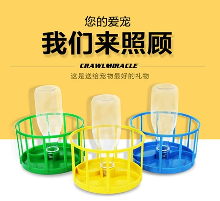 CrawlMiracle Pet Водный бассейн Черепаха Рептилия Кормушка Автоматический Дитер