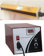 增加高壓靜電發生器，靜電產生棒廣泛用於靜電吸墨貼標