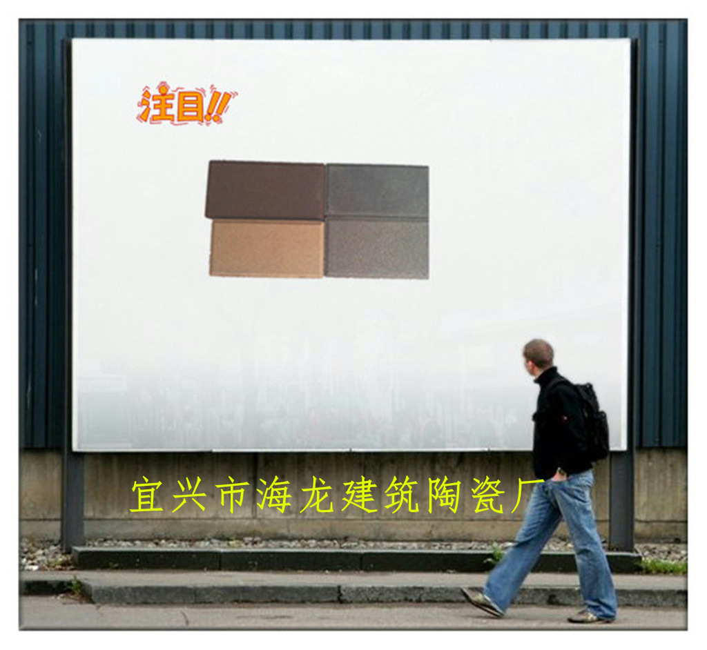 厂家直销 220*110*50宜兴陶土烧结砖陶土真空砖陶土拉毛砖|ru