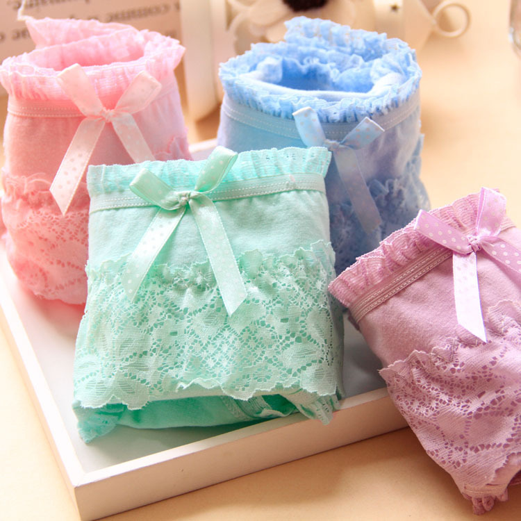 Slip jeunesse en coton - Ref 655431 Image 11