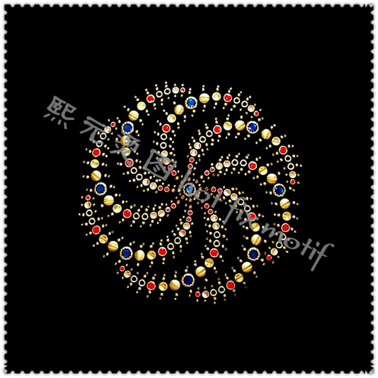 厂家供应帽子围巾羊毛衫服装辅料烫图 义乌烫图生产批发