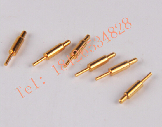 镀金智能手表探针 镀金塑胶充电针 镀金铜弹针POGO PIN