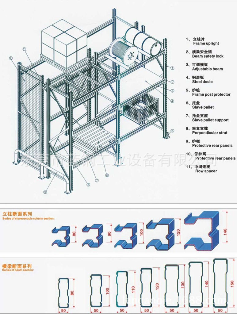 貨架型材規格