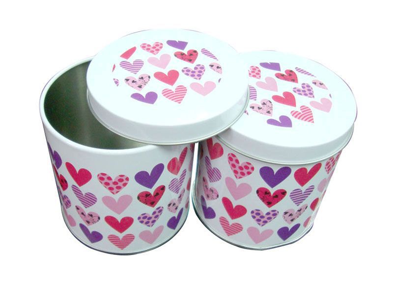 马口铁圆形糖果铁盒茶密封茶叶礼品高质量迷你可爱型收纳储存罐