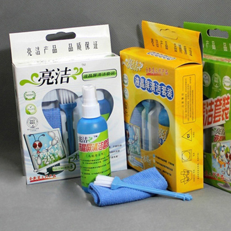 Wholesale and delivery of three-in-one bright and clean cleaning sets for laptop, LCD, mobile phone, tablet and screen cleaners and cloths Application Scenario