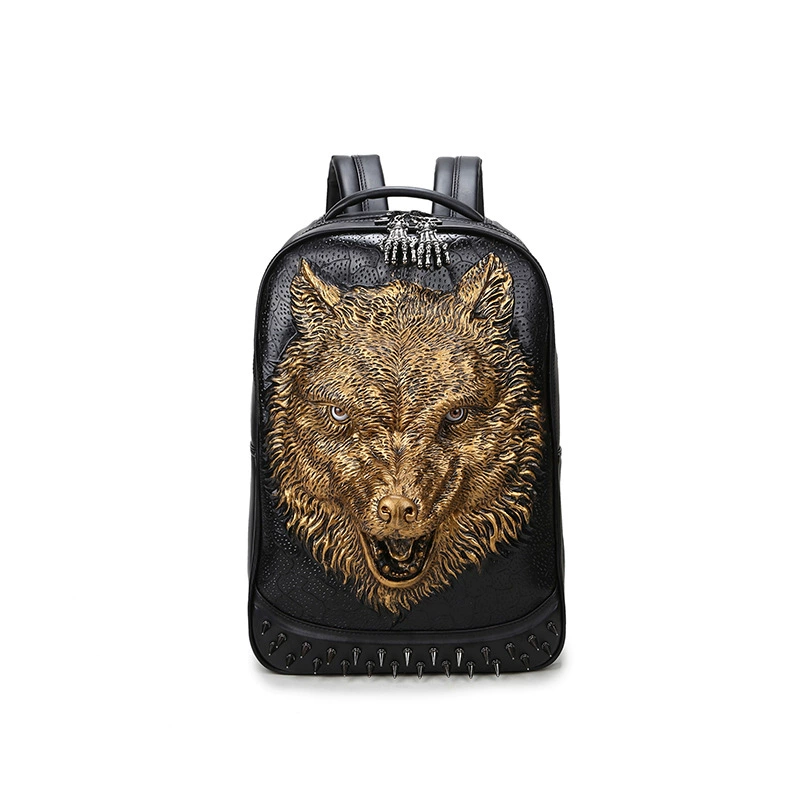 Polyurethane backpack for traveling, laptop for students