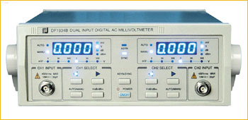 中策毫伏表 自动 数字DF1934A/DF1934B