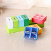 Rectangular rainbow storage box, 28 cells