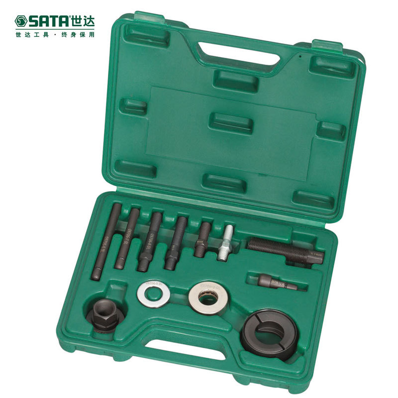 世达五金工具机油滤芯扳手SATA 12件套传动轮拆装工具套装 09706