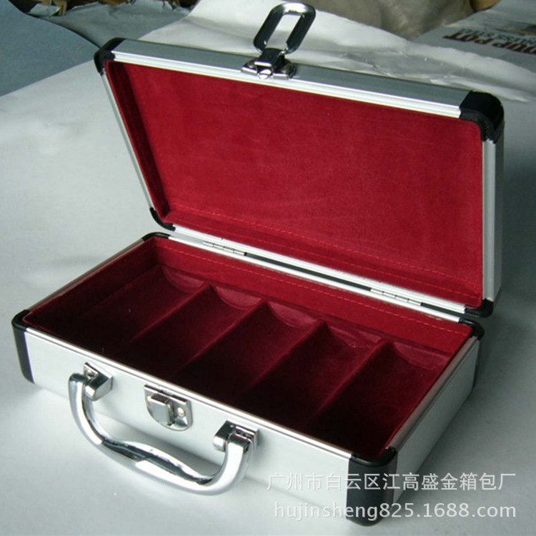 专业生产铝合金箱包装箱 五金工具箱 多功能便捷式手提仪器箱