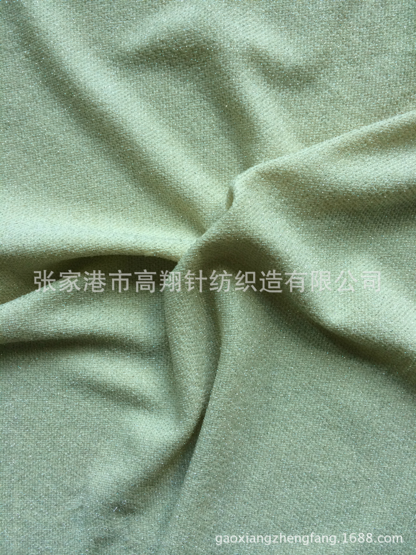 【诚信厂家】供应有机棉 金银丝针织面料