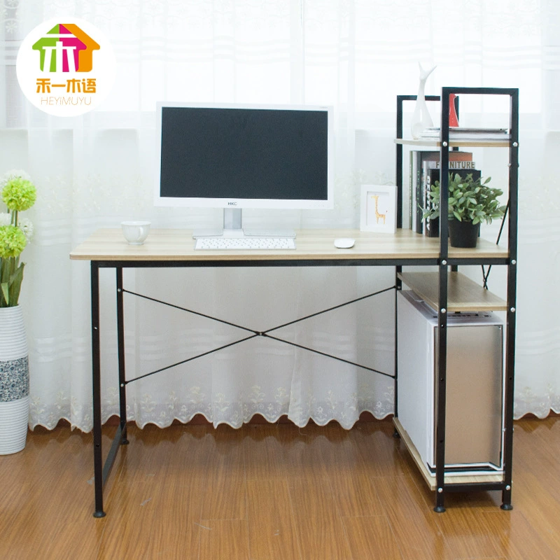 1 [производитель] простой компьютерный стол с книжной полкой настольный домашний компьютерный стол Творческий письменный стол