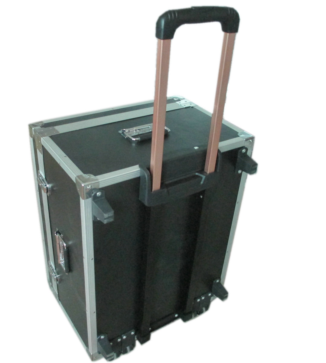 供应铝合金箱子 拉杆箱 铝合金拉杆工具箱 万向轮拉杆箱