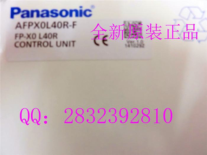 供应Panasonic松下sunx神视 AFPX0L40R  可编程控制器控制单元