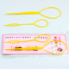 Taobao gift free shipping Korean hairdressing modeling tools, patterns, hairpieces, stalls source disk hair accessories K212