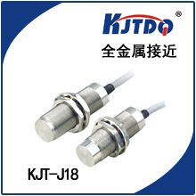 KJTDQ/凯基特 全金属感应接近开关接近传感器KJT-J18QS金属感应器