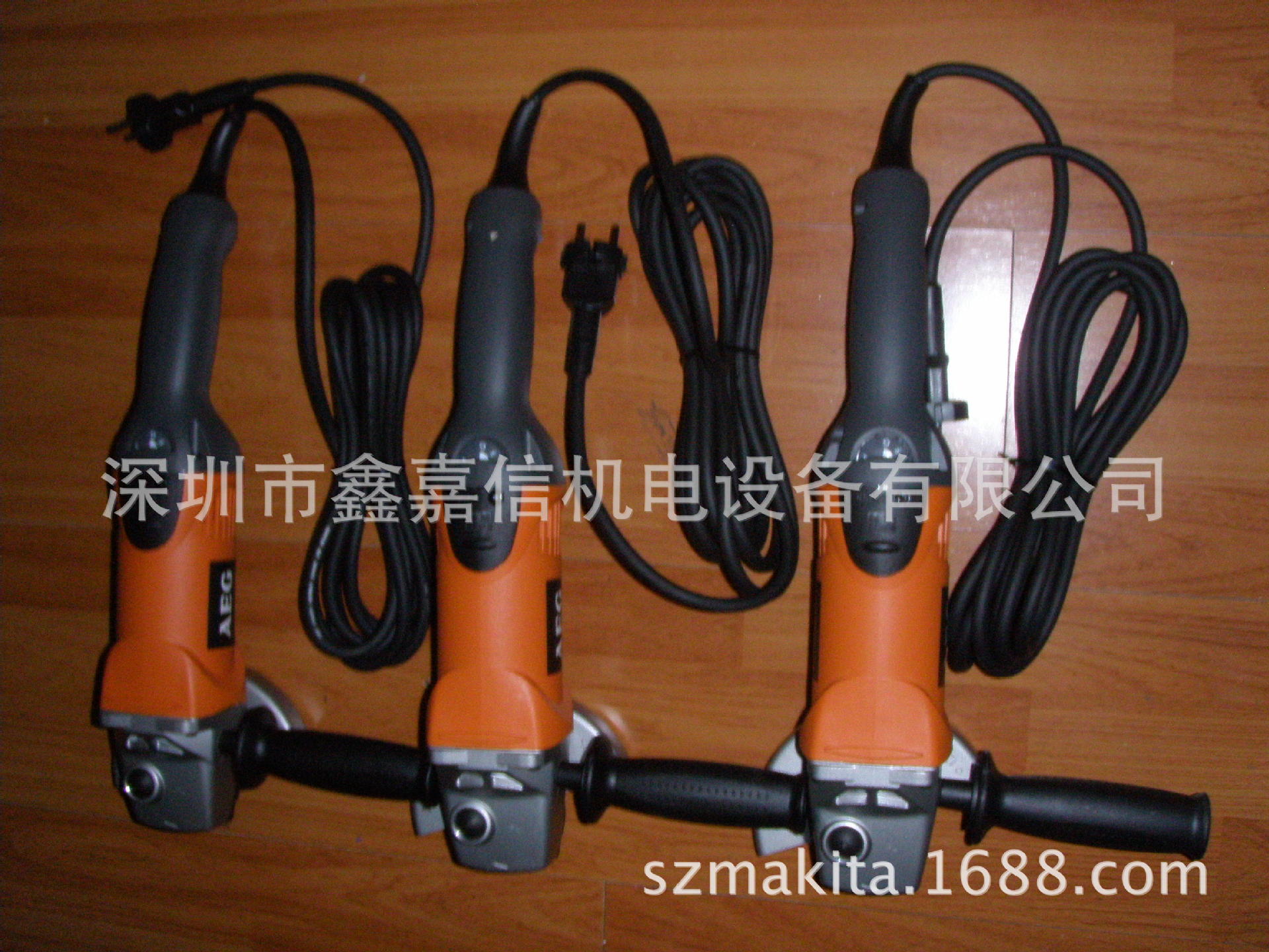 批发德国 AEG 调速打磨机/磨光机/角磨机 WSE14-125MX