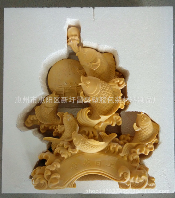 惠州泡沫厂定制发泡胶eps保丽龙泡沫包装材料工艺品成型泡沫箱