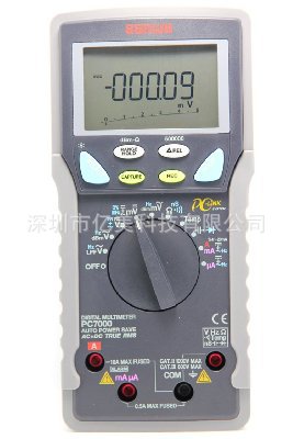 日本三和SANWA PC7000 DCV可升至5位半 双显示 变频测量