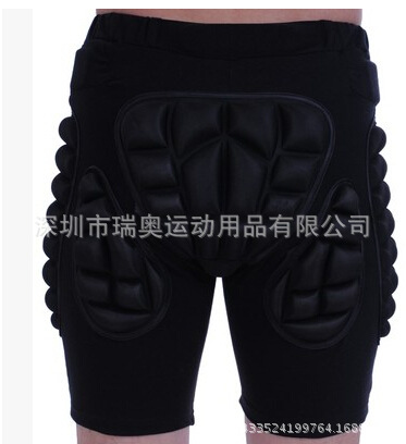 Patinaje sobre ruedas protección de cadera patinaje protección de cadera esquí protección de cadera niños adultos pantalones anti-caída seguridad anti-caída deportes equipo de protección