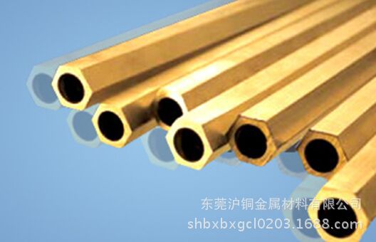 沪铜H62黄铜管，H62内六角黄铜管 非标订做