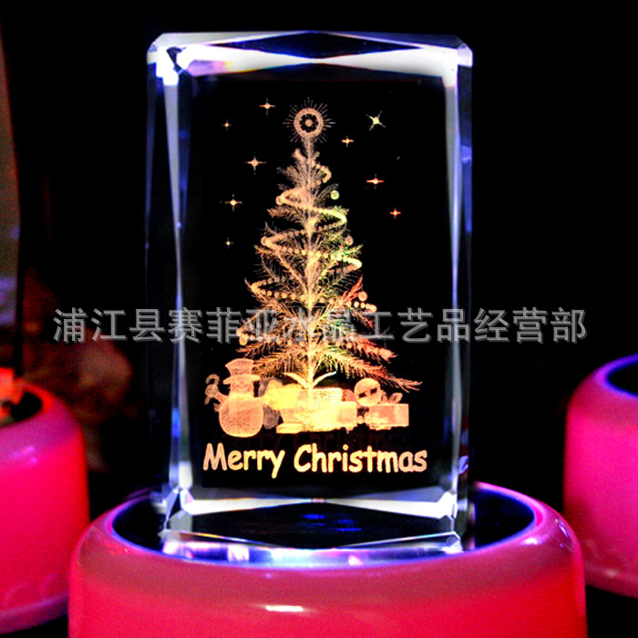 christmas gift crystal gift
