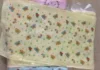 Printed bath towel 50*100 flower type random random
