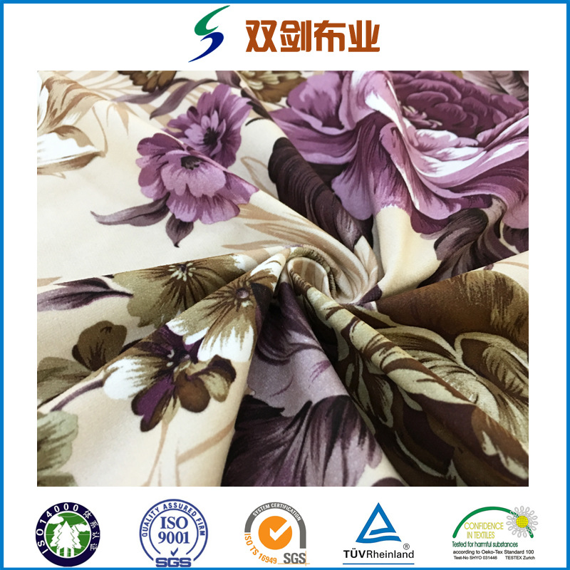 0.5mm毛高纸印花真超柔沙发绒布面料 KS经编转移印花真超柔