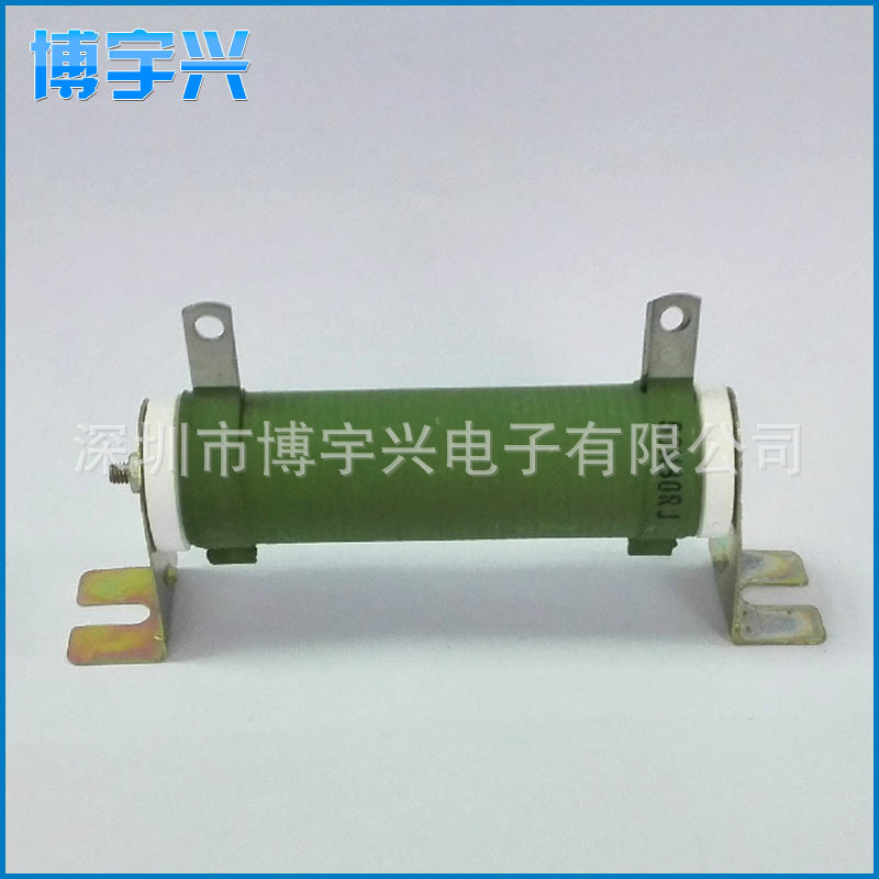 厂家供应大功率瓷管绕线电阻器 管状绕线电阻器 固定/可调电阻