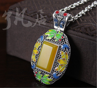 S925���y 33*57MM���Lɏ�����~�S���辰̩�{����T�� ë���헉�