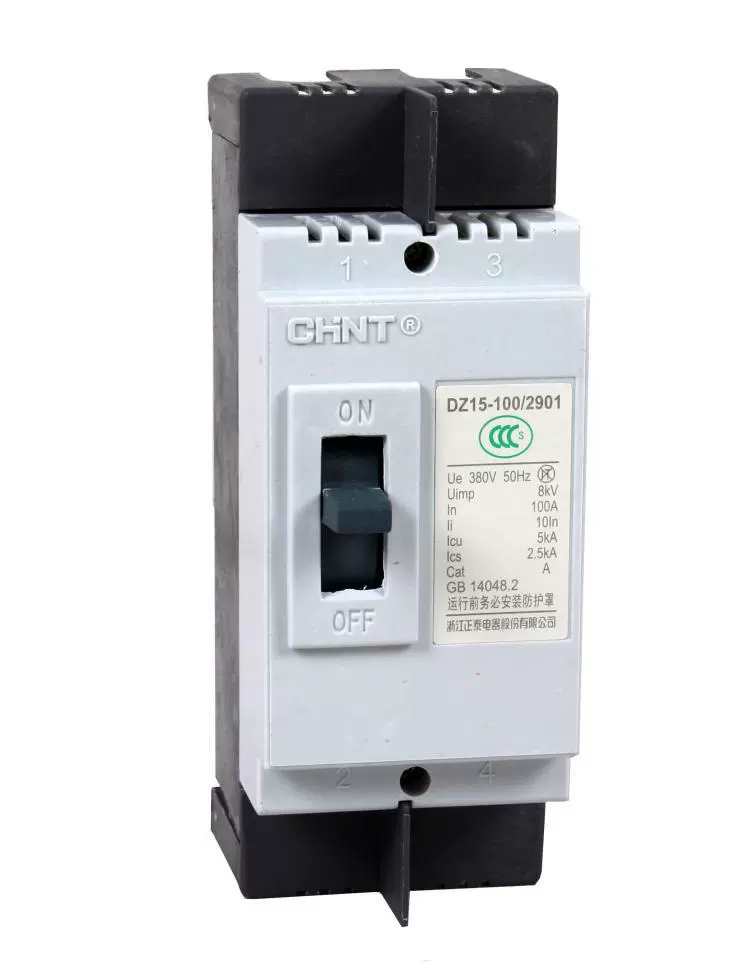 Zhengtai Plastic Shell Display DZ15-100/2901 63A 100A