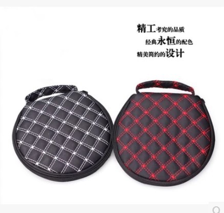 韩国WINE红酒CD包 超纤车用DVD光盘收纳包 多功能CD夹袋 20碟片